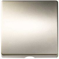 Лицевая панель Simon82 для вывода кабеля шампань картинка